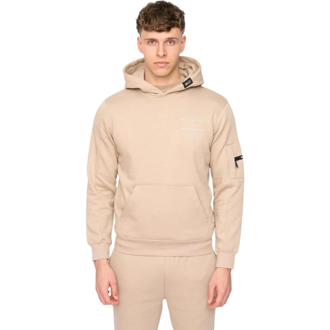 Duck and Cover Mannen Rayland Hoodie (Stone)