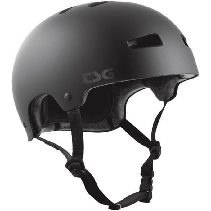 TSG Kraken Solid Color Helm zwart