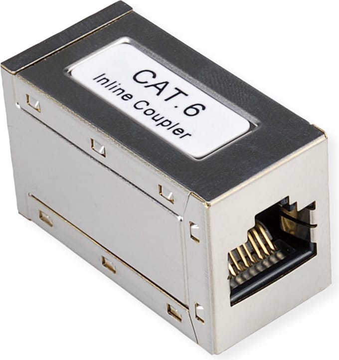 ROLINE RJ45 koppelstuk, afgeschermd, Cat.6 (Class E)