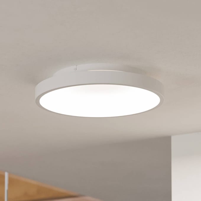 EGLO Stillington Wand- en Plafondlamp - E27 - Hout - Zwart