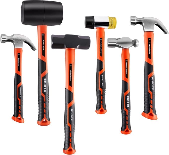 Complete Hamerset 6 Delen Houtbewerking