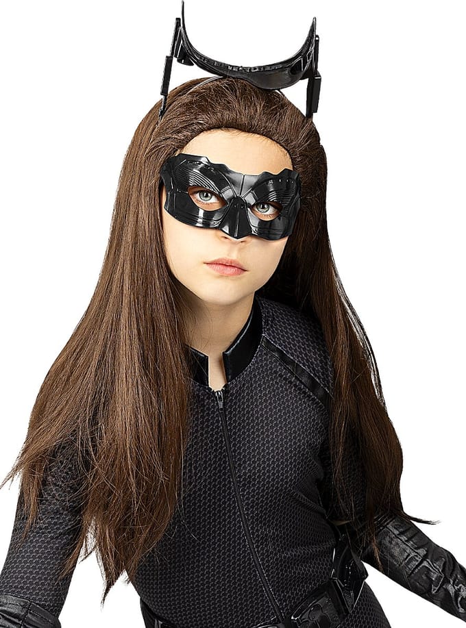 FUNIDELIA Catwoman pruik voor meisjes - Bruin