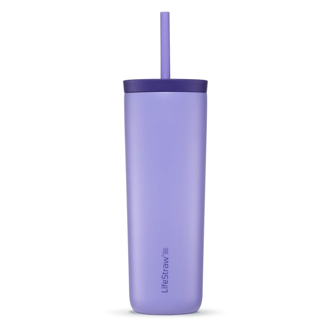 LifeStraw waterfilterfles Go Tumbler 500 ml RVS geïsoleerd 500 ml - Paars
