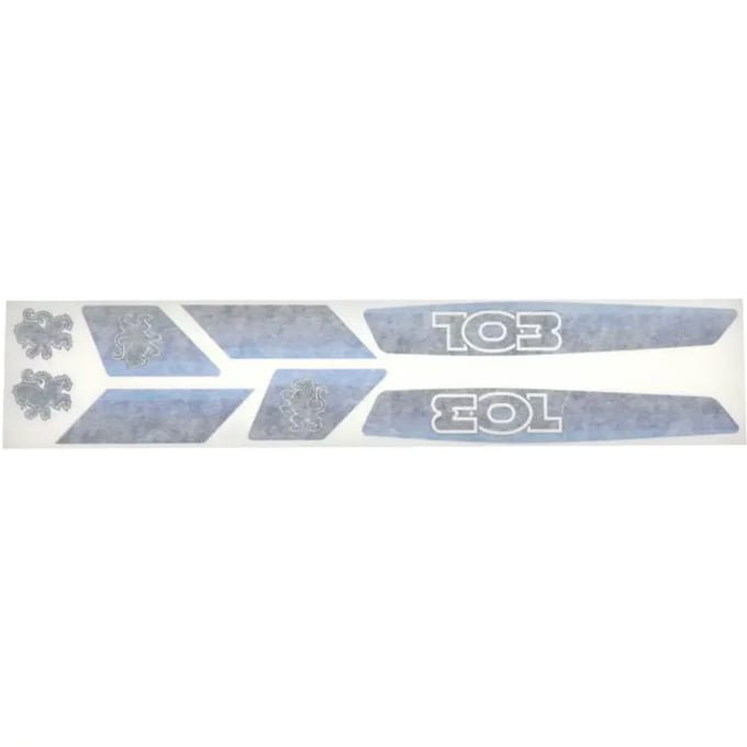 Set van 8 stickers P2R Peugeot 103