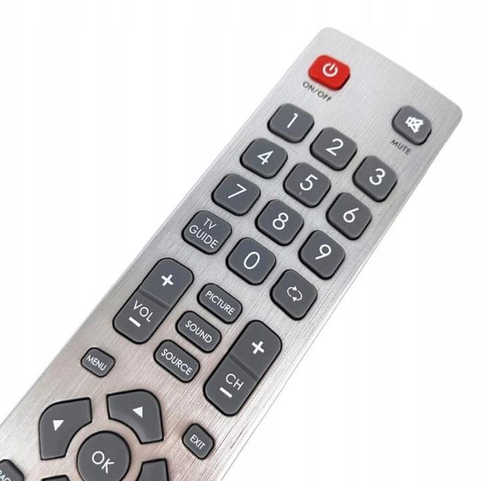 Originele Afstandsbediening voor Sharp TV's - Blaupunkt Compatibel