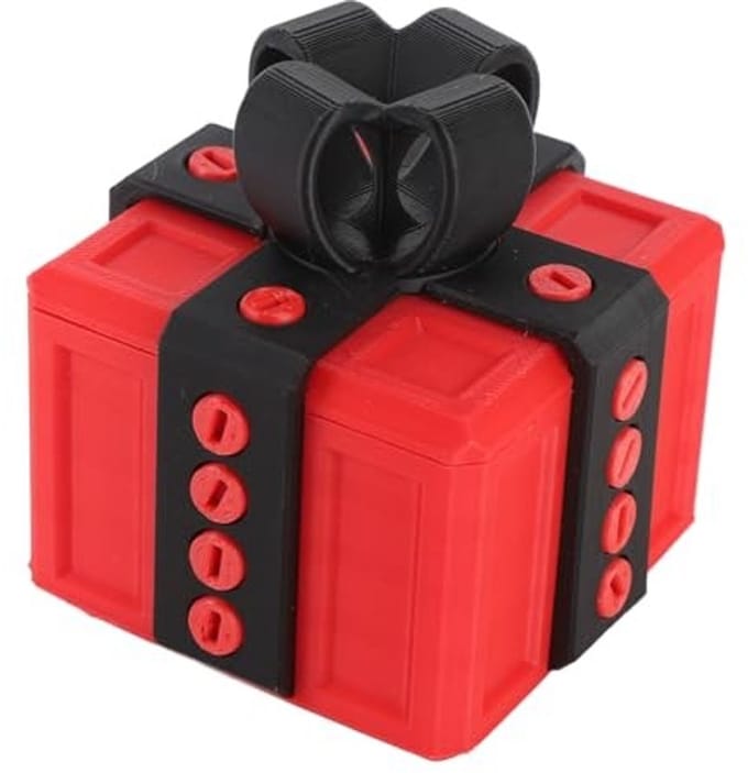 Dailygoods- Cadeaubak Innovatief Ontwerp - Grappige 3D Geprinte Doos