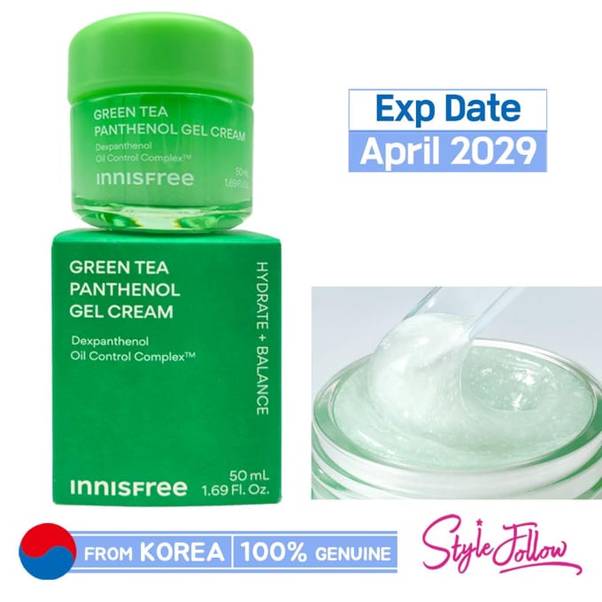 [INNISFREE] Groene Thee Panthenol Gel Crème 50ml 1pc (50ml)