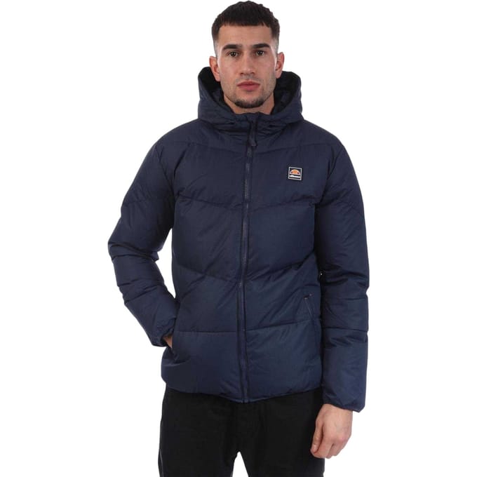 Ellesse Heren Performante Polyester Performance Puffer Jacket (Marine)