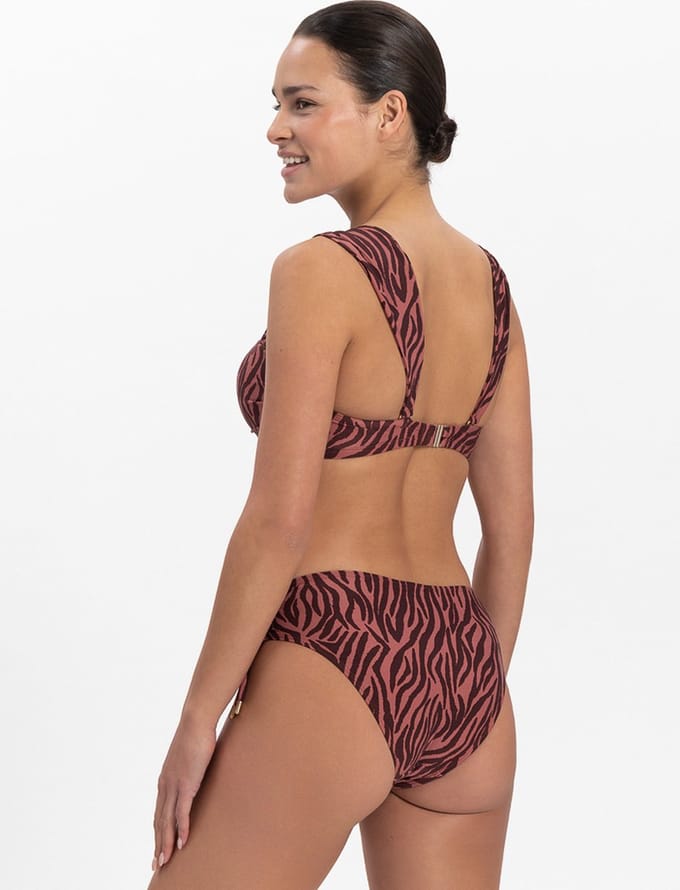 Beachlife Zebra Dames Bikinibroekje - Maat 38