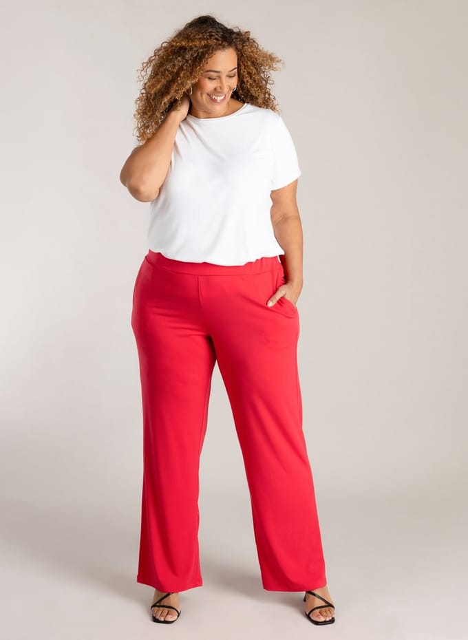 COLLETTA Nikki Bottoms - Summer Red - maat X-0(44)