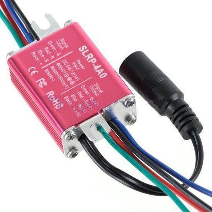 RGB repeater / versterker tbv LED strip