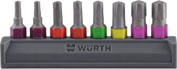 Wurth - Bitmagazijnen 8-delig - Bitmagazijnen 8-delig -