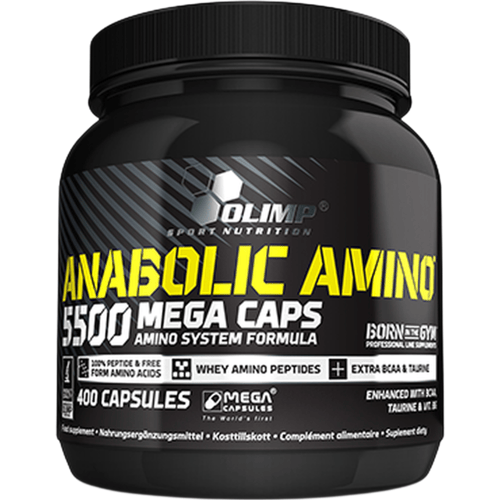 Olimp Supplements Anabolic Amino 5500 Mega Caps - Aminozuren - 400 capsules
