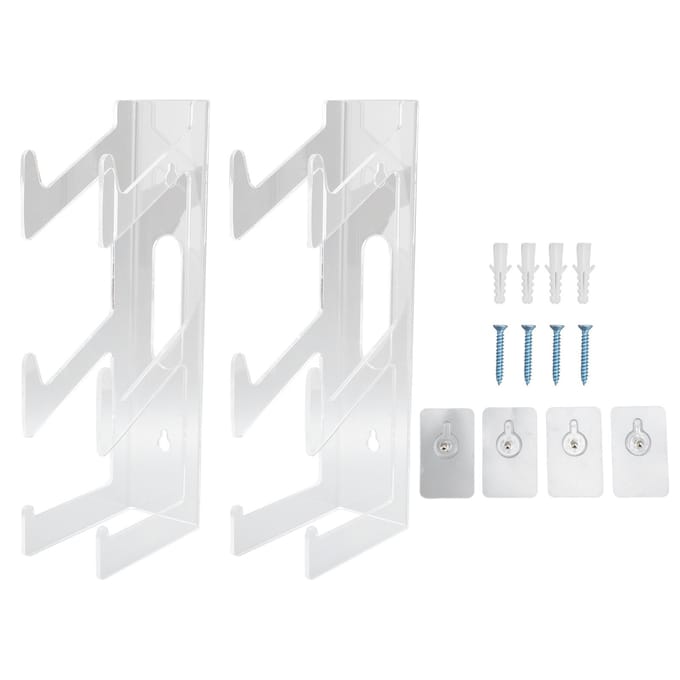 2 stuks Controller Houder Gaming Accessoires Geschikt voor Bijna Alle Controllers Wandmontage Acryl
