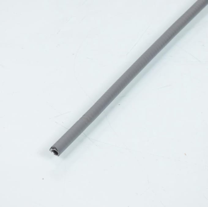 Buitenkabel standaard platte draad grijs VELOX voor bromfiets motor 30/10 dun std per 1m Nieuw