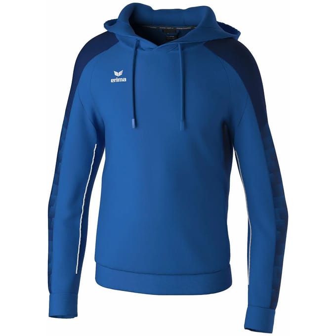 Erima Evo Star Sweatshirt Met Capuchon Kinderen - Royal / Navy | Maat: 164