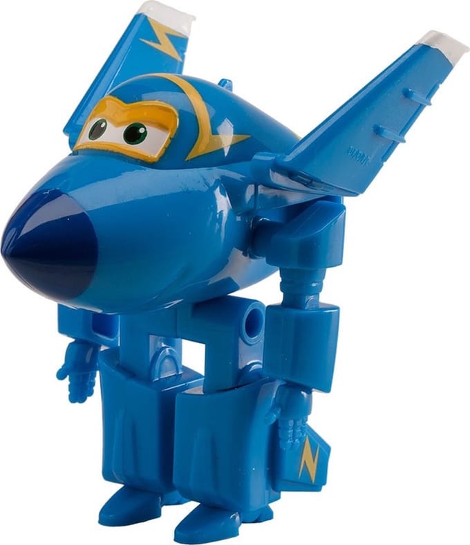 Super Wings Jerome taart topper decoratie -8x8x11cm