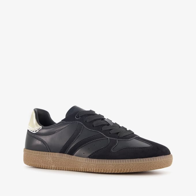 Blue Box dames sneakers zwart - Maat 37 - Uitneembare zool