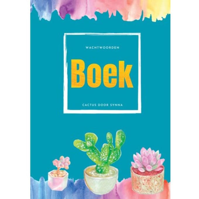 Wachtwoordenboek Cactus A5 - Joyce Staneke-Meuwissen
