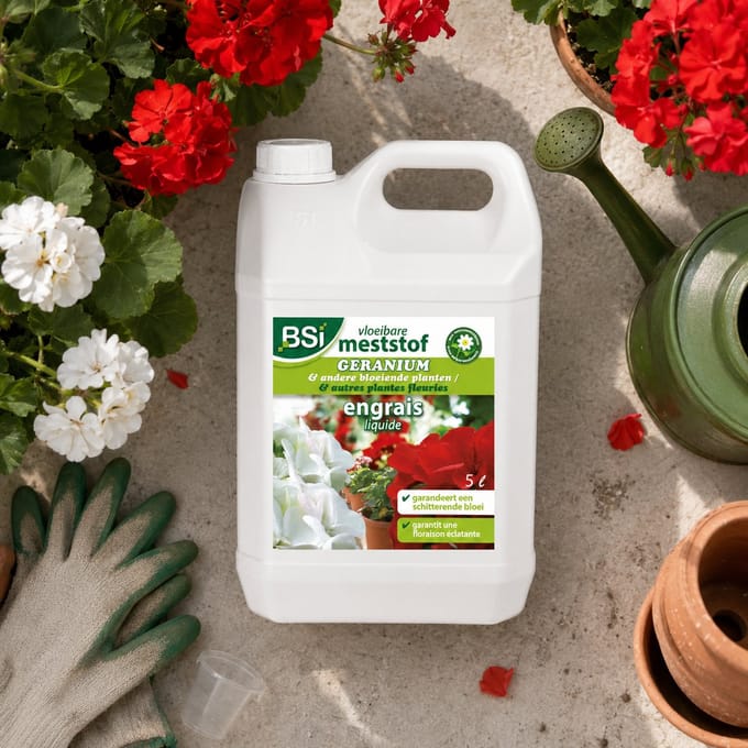 BSI Geranium Vloeibare Meststof 5l - Geranium