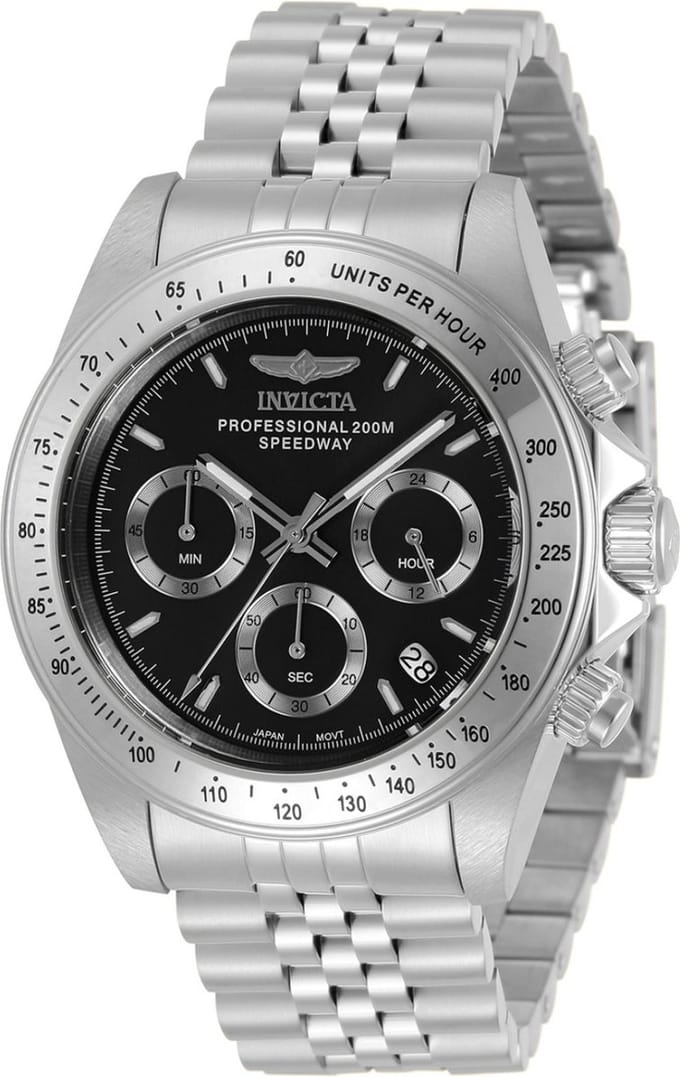 Invicta Speedway 30989 Heren Quartz Horloge - 39 mm