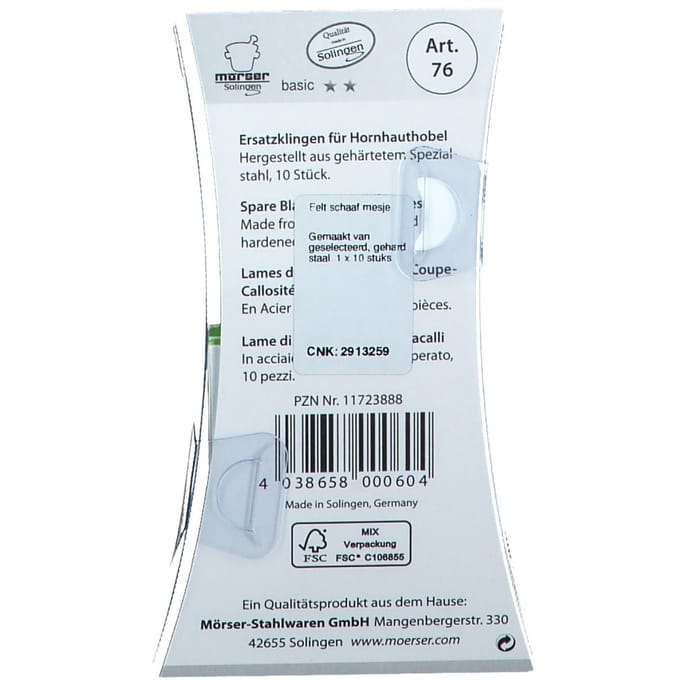 Mörser Eeltschaaf Mesjes N°76
