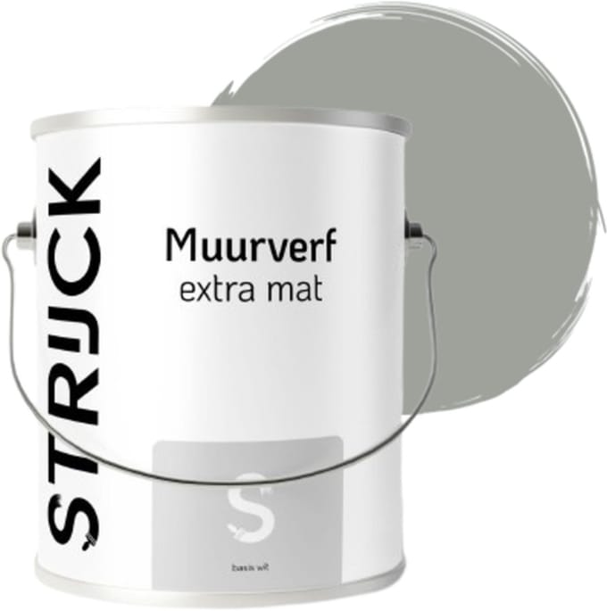 STRIJCK Muurverf Extramat - Beton - 049N-1 - 5 liter