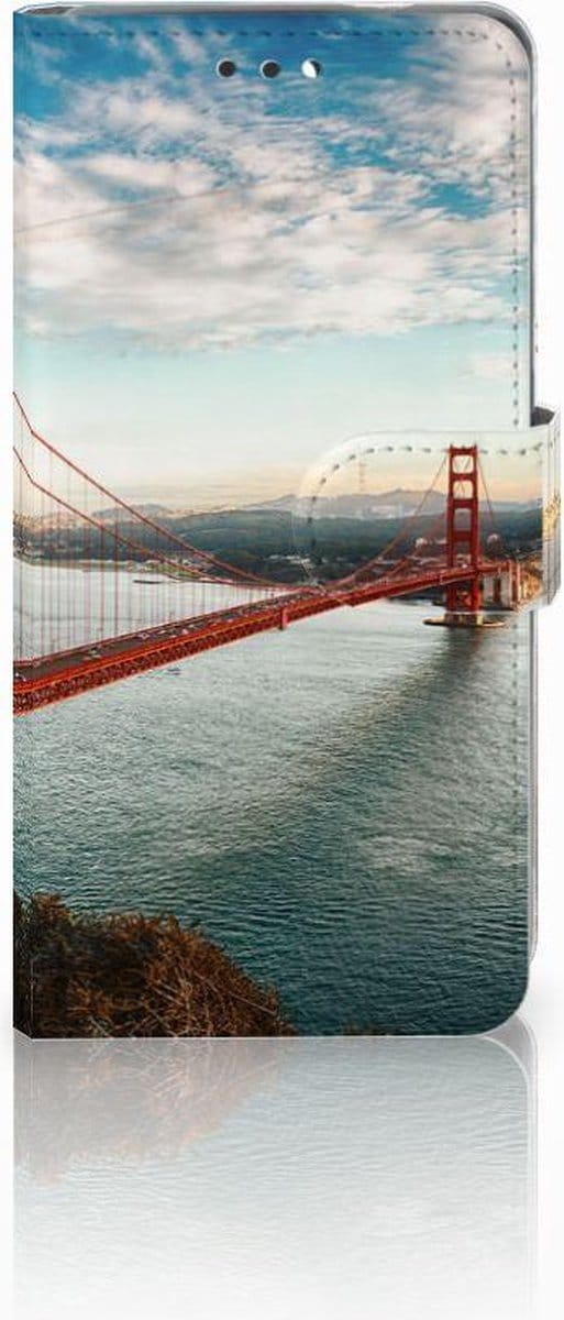 Nokia 3.1 (2018) Flip Cover Golden Gate Bridge