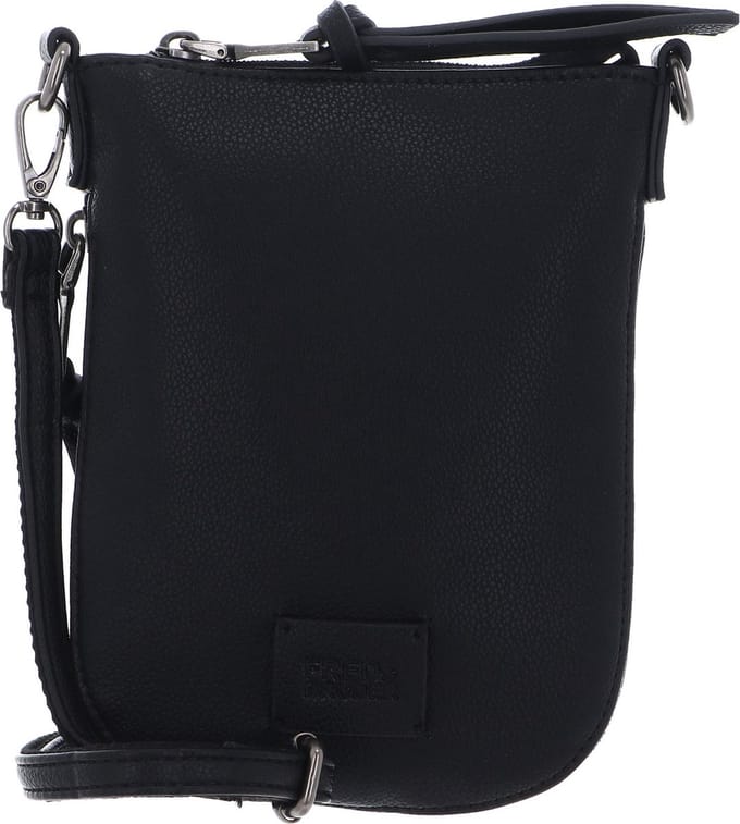FREDsBRUDER Leren Schoudertas Bestie Essential Bag Black Zwart