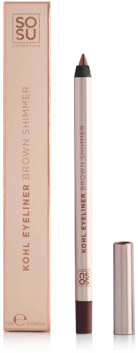 Sosu | Kohl Eyeliner Pencil Brown Shimmer - Vegan