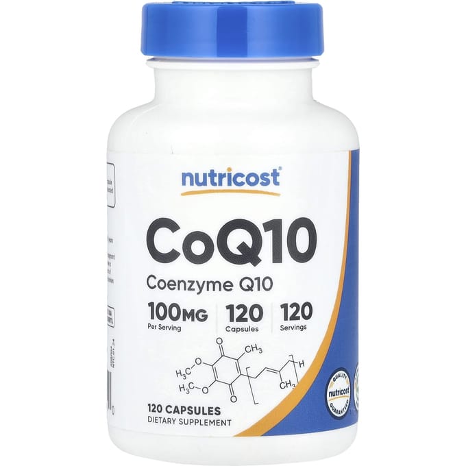 Nutricost, CoQ10, 100 mg, 120 capsules