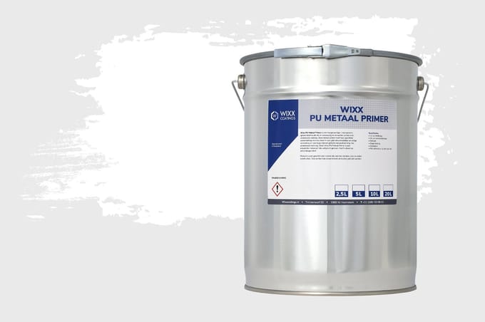 Wixx PU Metaalprimer - 20L - Wit