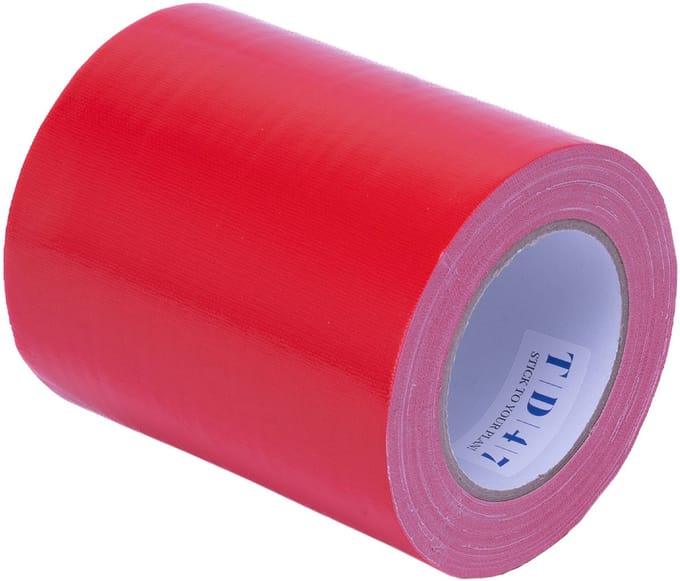 TD47 Gaffa Tape 150mm x 25m Rood