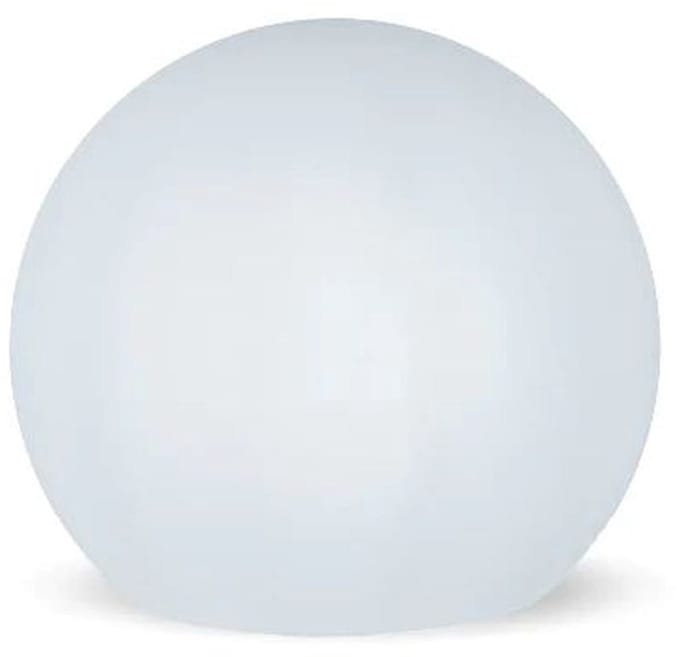 Licht-Erlebnisse - Tori - Staande lamp - IP65 - 2700K - 600lm - E27 - van - Kunststoff (PE) - in - wit