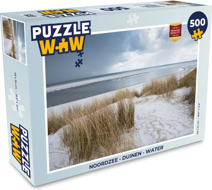 Puzzel Noordzee - Duinen - Water - Legpuzzel - Puzzel 500 stukjes