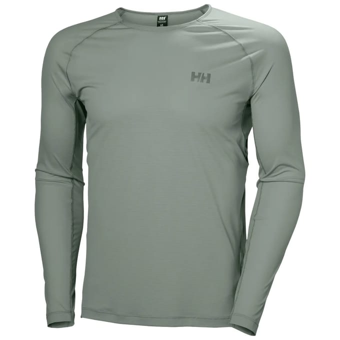Helly Hansen Trail T-shirt Met Lange Mouwen Grijs L Man