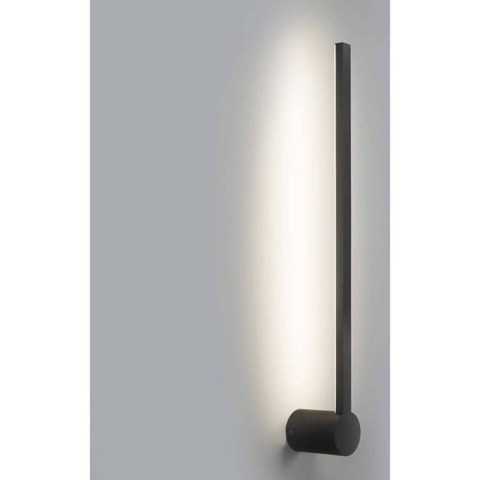 Forlight LED badkamer wandlamp Passeggio Nova, 60 cm, zwart