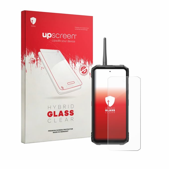 upscreen - Screenprotector voor Hotwav Hyper 8 Ultra - Folie Beschermfolie Beschermglas transparant