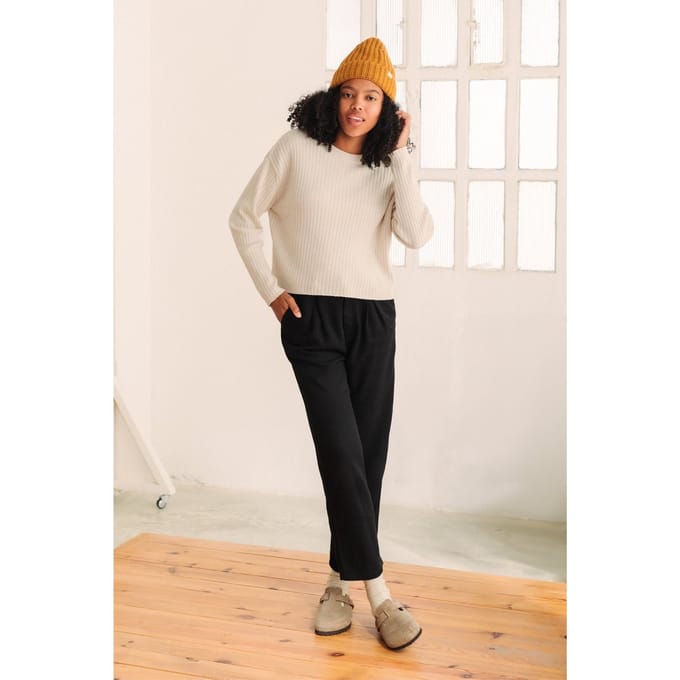 TWOTHIRDS Ambre Knit Ecru Größe: M | Pullover Outlet | Damen | Braun