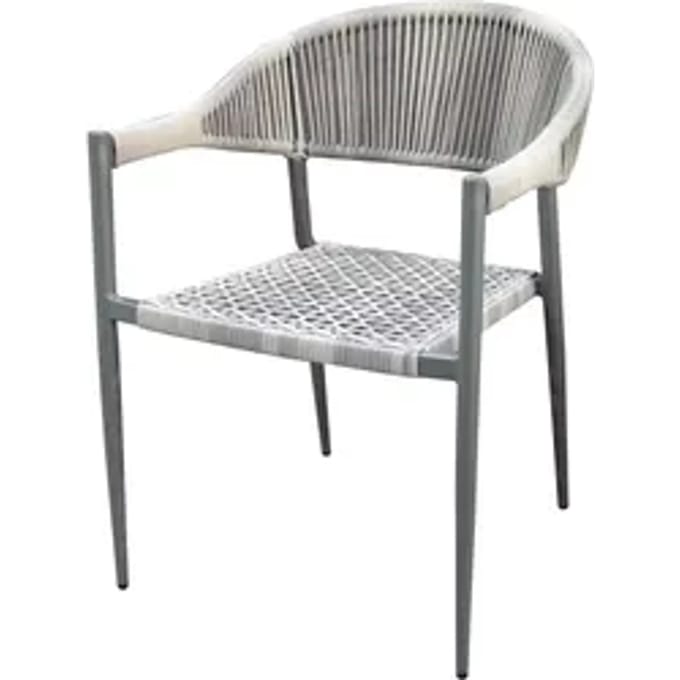 Central Park Tuinstoel Collioure Aluminiuim/wicker 60x56,5x78cm