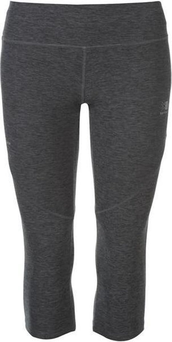 Karrimor - ¾ Hardloopbroek  - Capri - Dames - Donkergrijs Gemêleerd - S