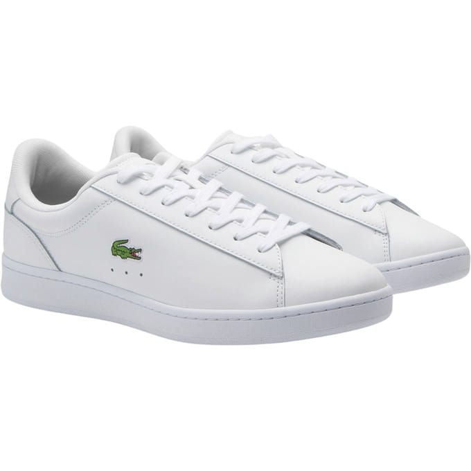 Lacoste CARNABY SET 224 6 SMA WHT/WHT Heren Sneakers - wit