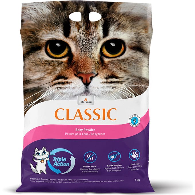7kg met Babypoedergeur Extreme Classic Kattenbakvulling