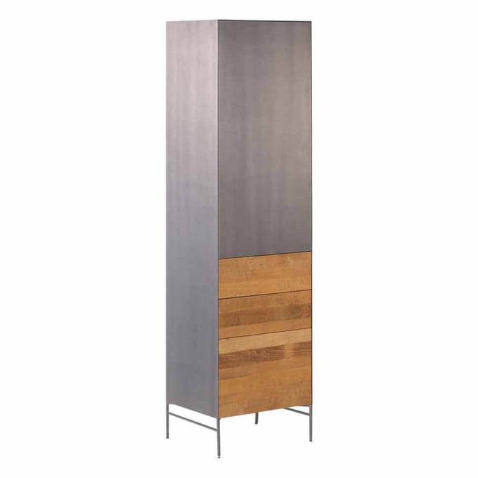 Tower Living - Pandora opbergkast (linksdraaiend) - 55 cm - bruin