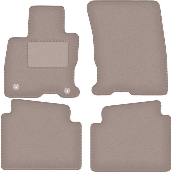 Beige veloursmatten voor: Ford Kuga MK3 SUV (2019-)