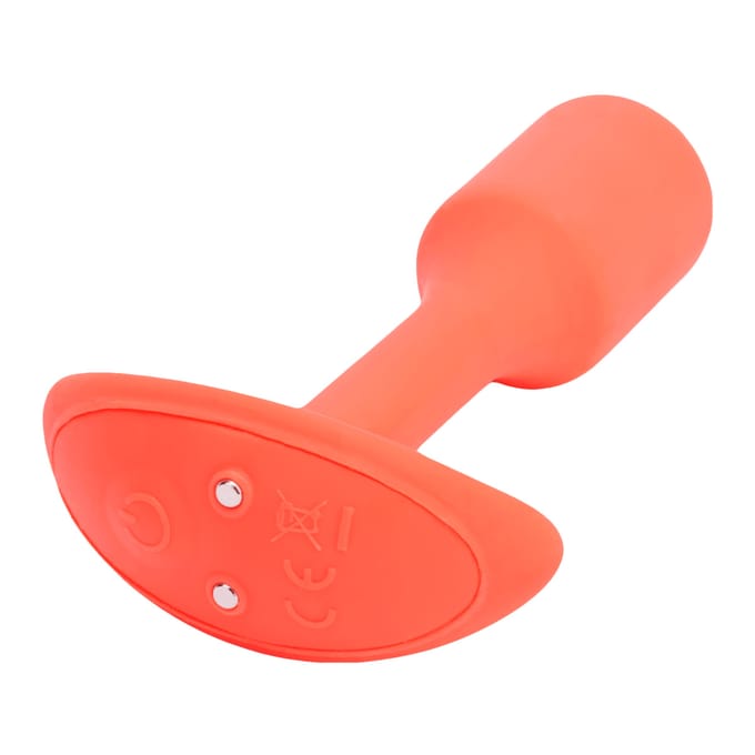 B-Vibe - Vibrerende Snug Plug 1 (S) Oranje