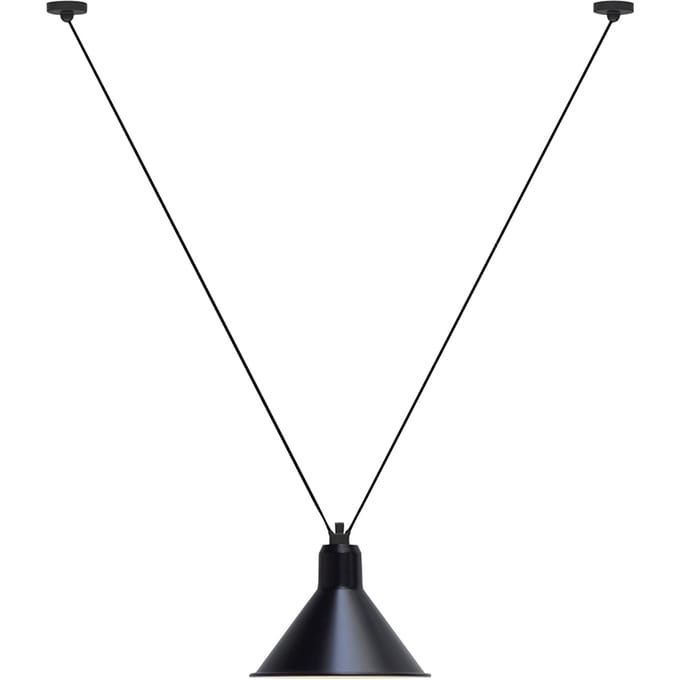 DCWéditions - LES ACROBATES DE GRAS N°323 hanglamp - zwart - conisch XL