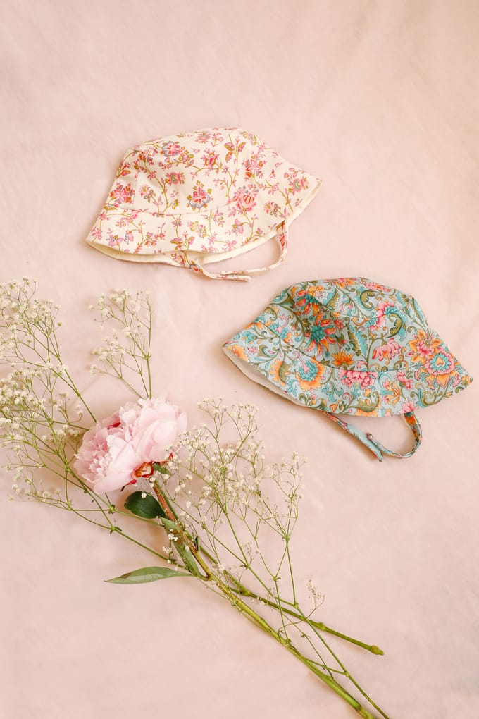 Louise Misha Sun Hat Devy Water River Flowers Größe: 6-8Y | Outlet | kids