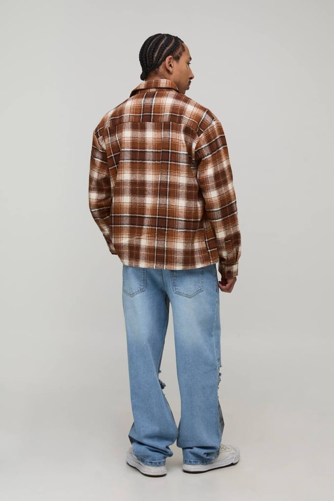 Dirty Wash Gescheurde Knie Relaxed Fit Jeans | Light Wash | Size 30