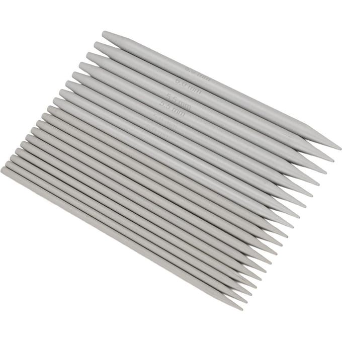 Afneembare Rondbreinaalden Set 3.0-6.0mm Verwisselbare Naalden met Kabels voor Trui white